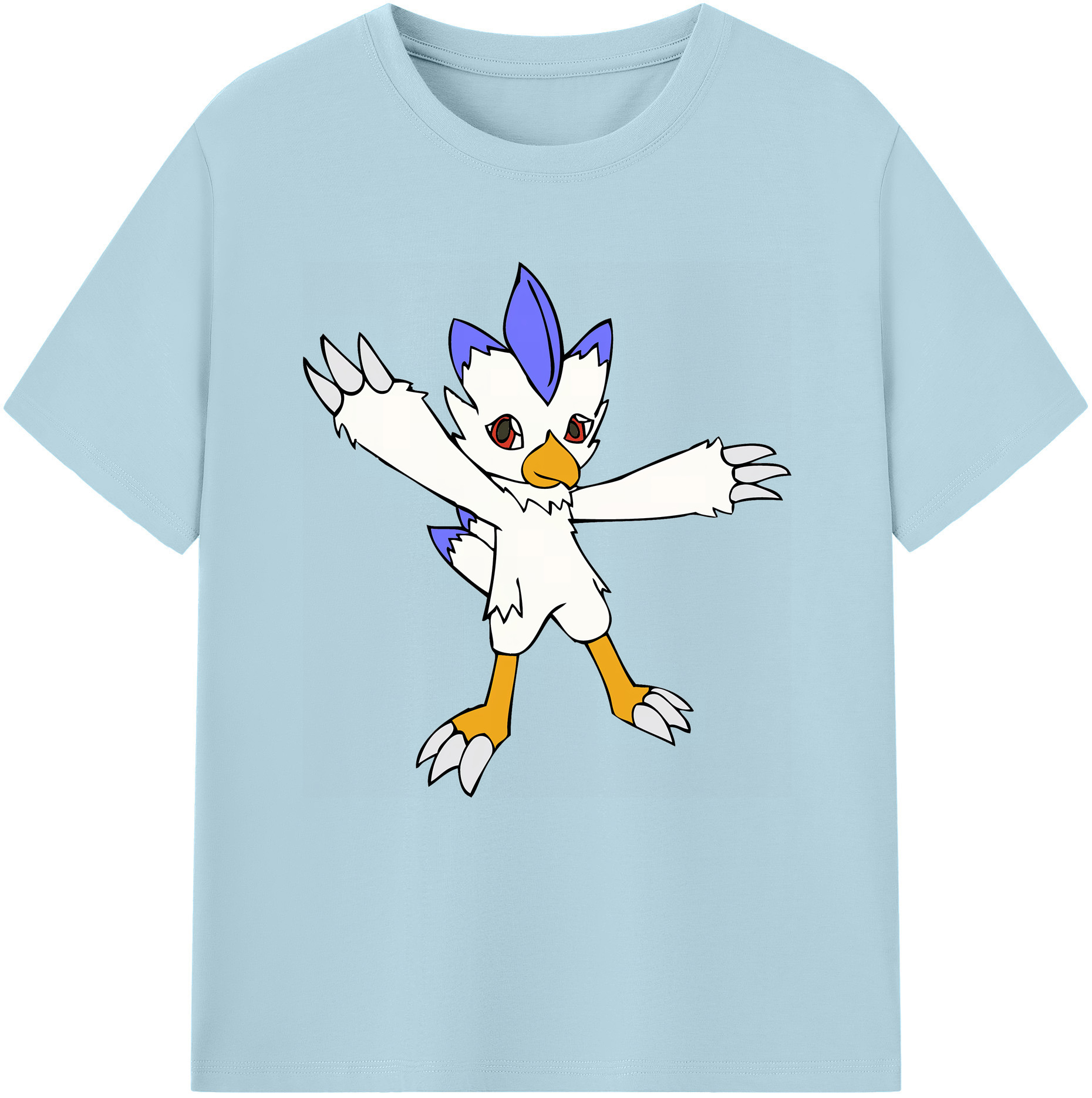 （画像用） Digimon デジタルモンスター/デジモン 綿100％半袖Tシャツ（フロントプリント）